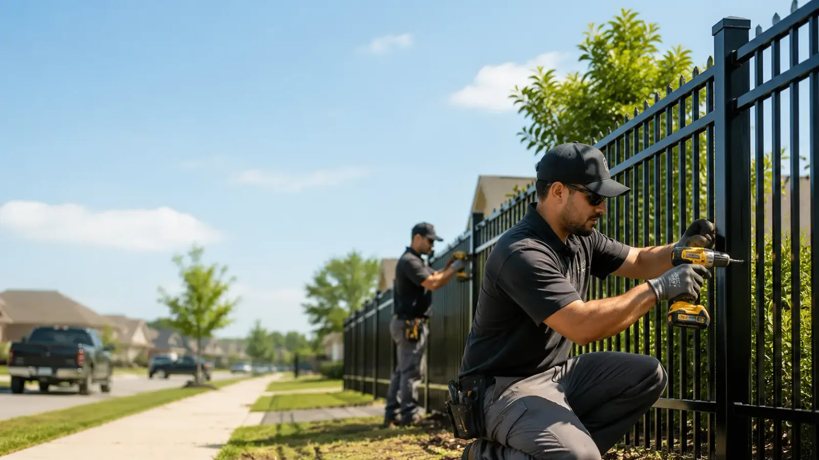 Metal Fence Installation in Hopedale, OH